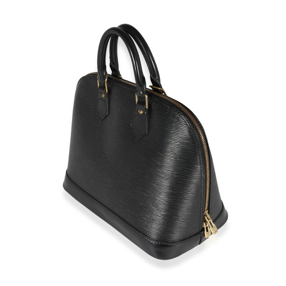 Louis Vuitton Black Epi Alma PM - Picture 3 of 7